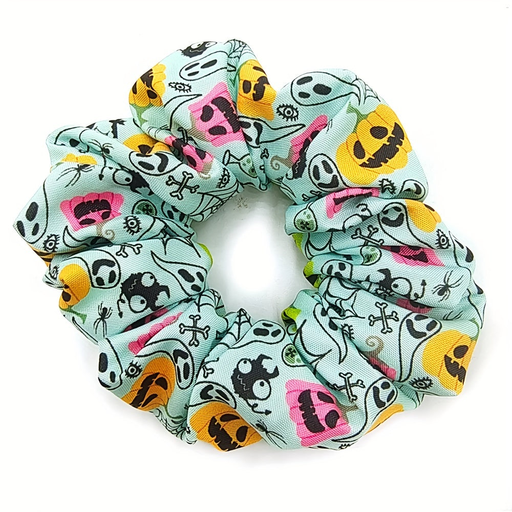 1pc Skull Pattern Scrunchie