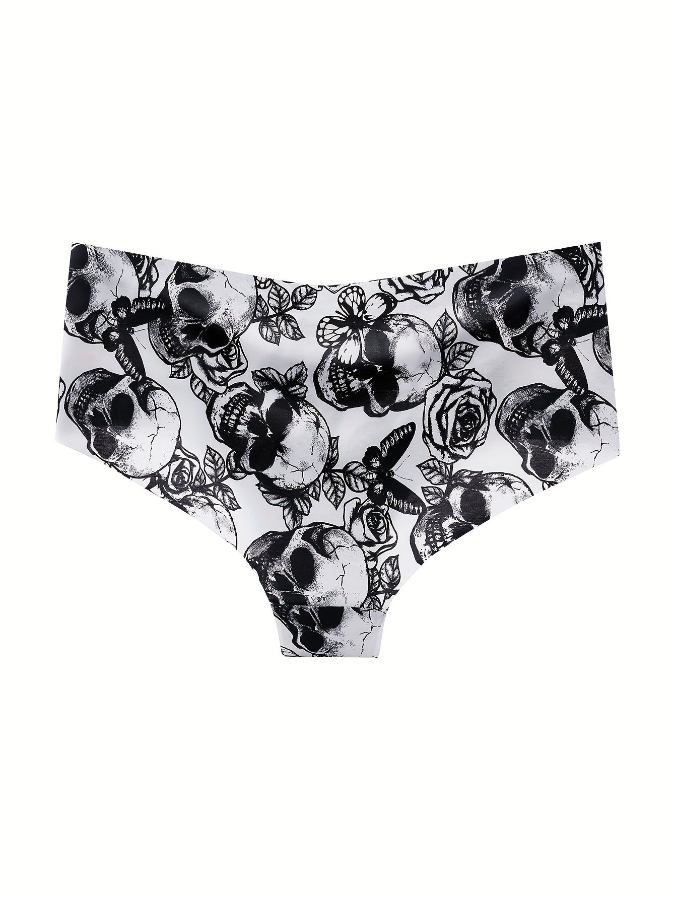 6 Pcs Goth Print Briefs