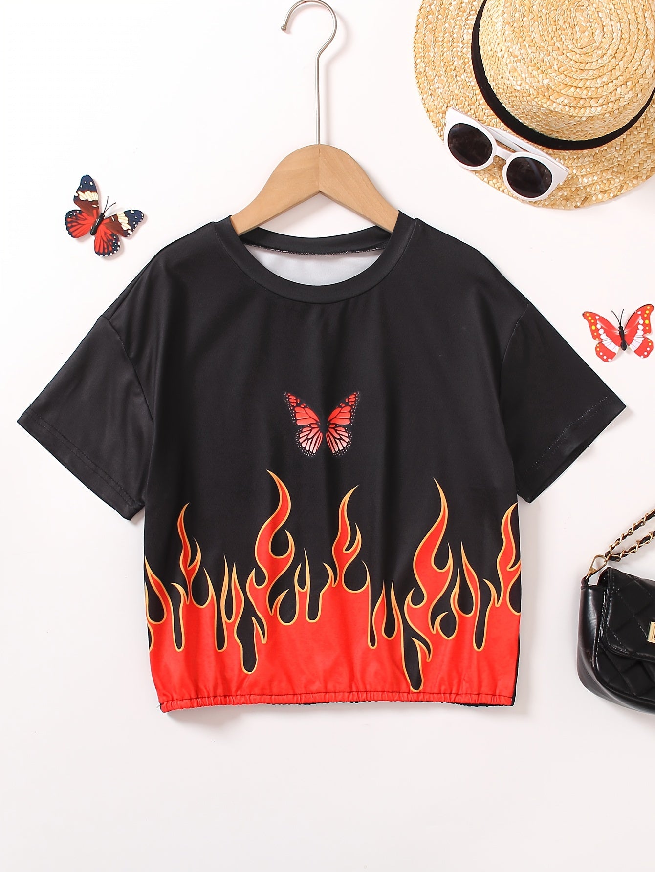 Butterfly & Flame T-shirt