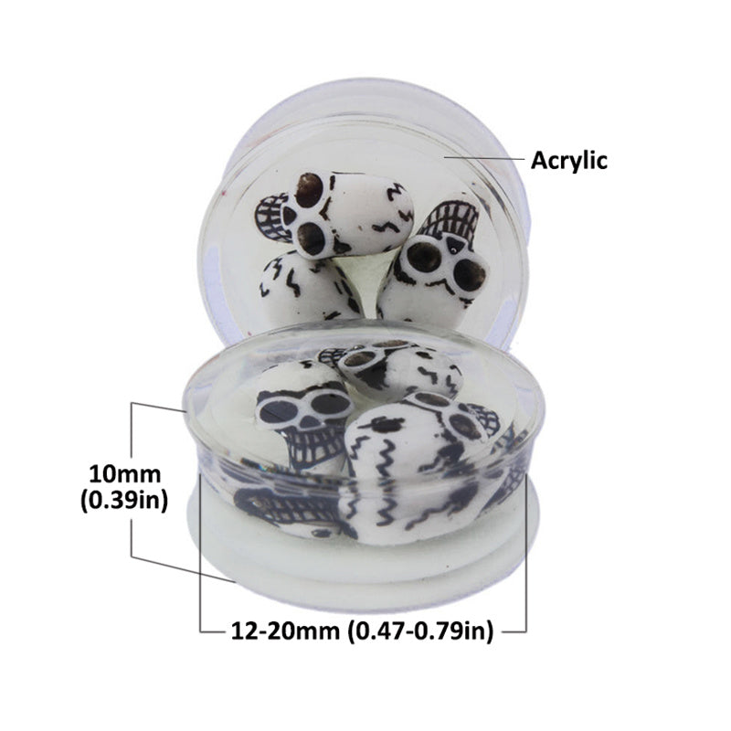 2pcs Acrylic Ear Plugs