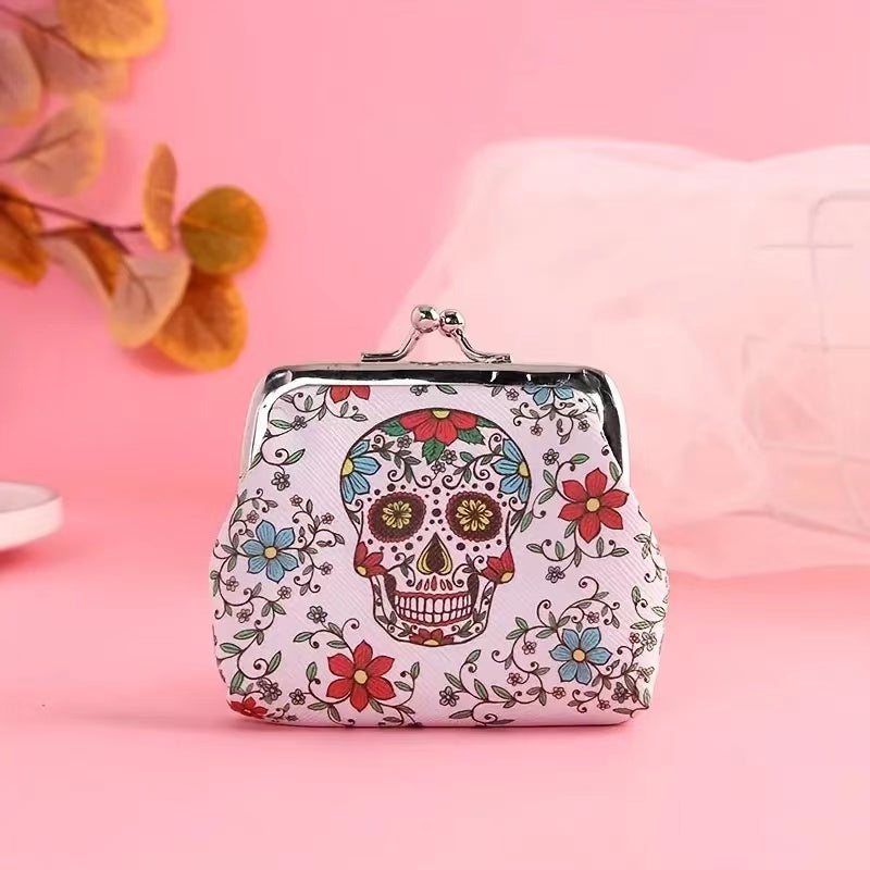 Skull Pattern Coin Purse