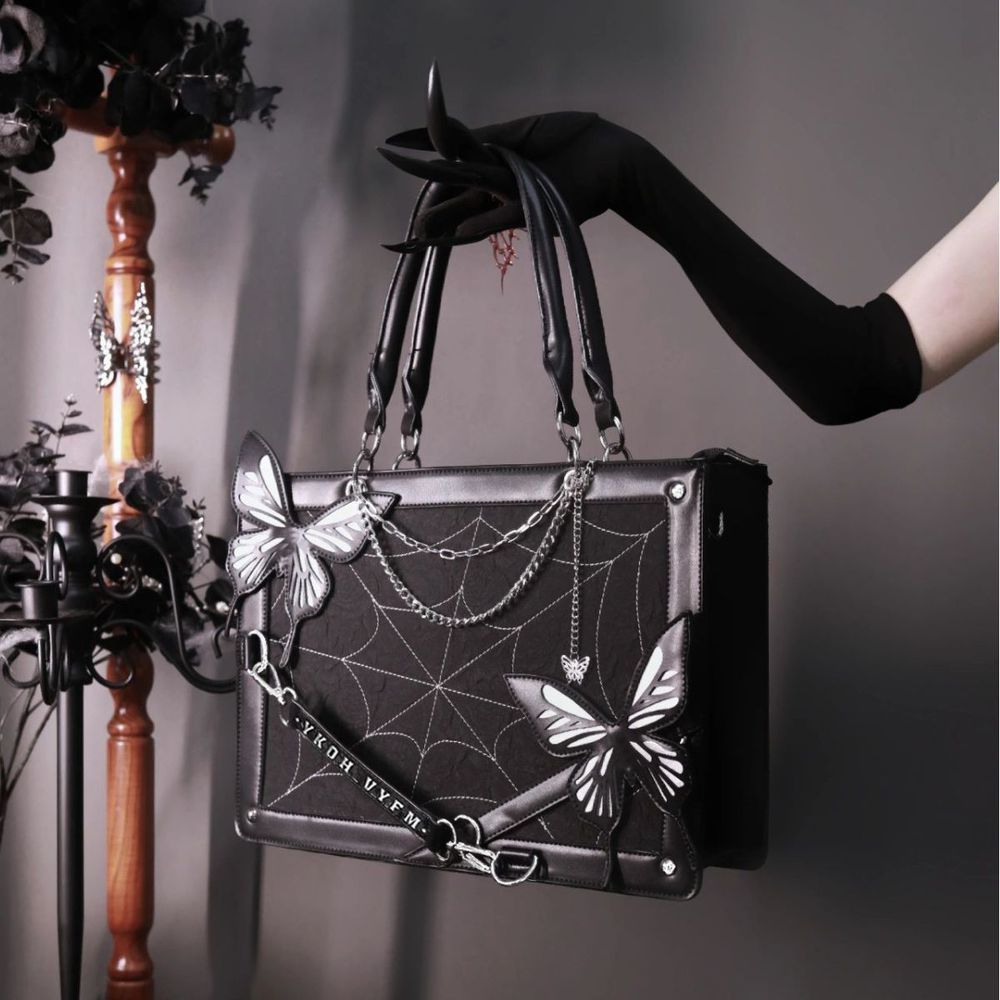 Gothic Butterfly Handbag