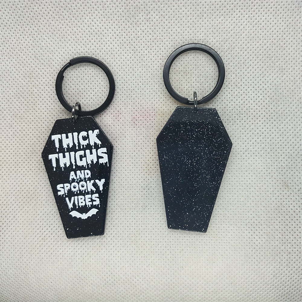 Tombstone Design Keychain