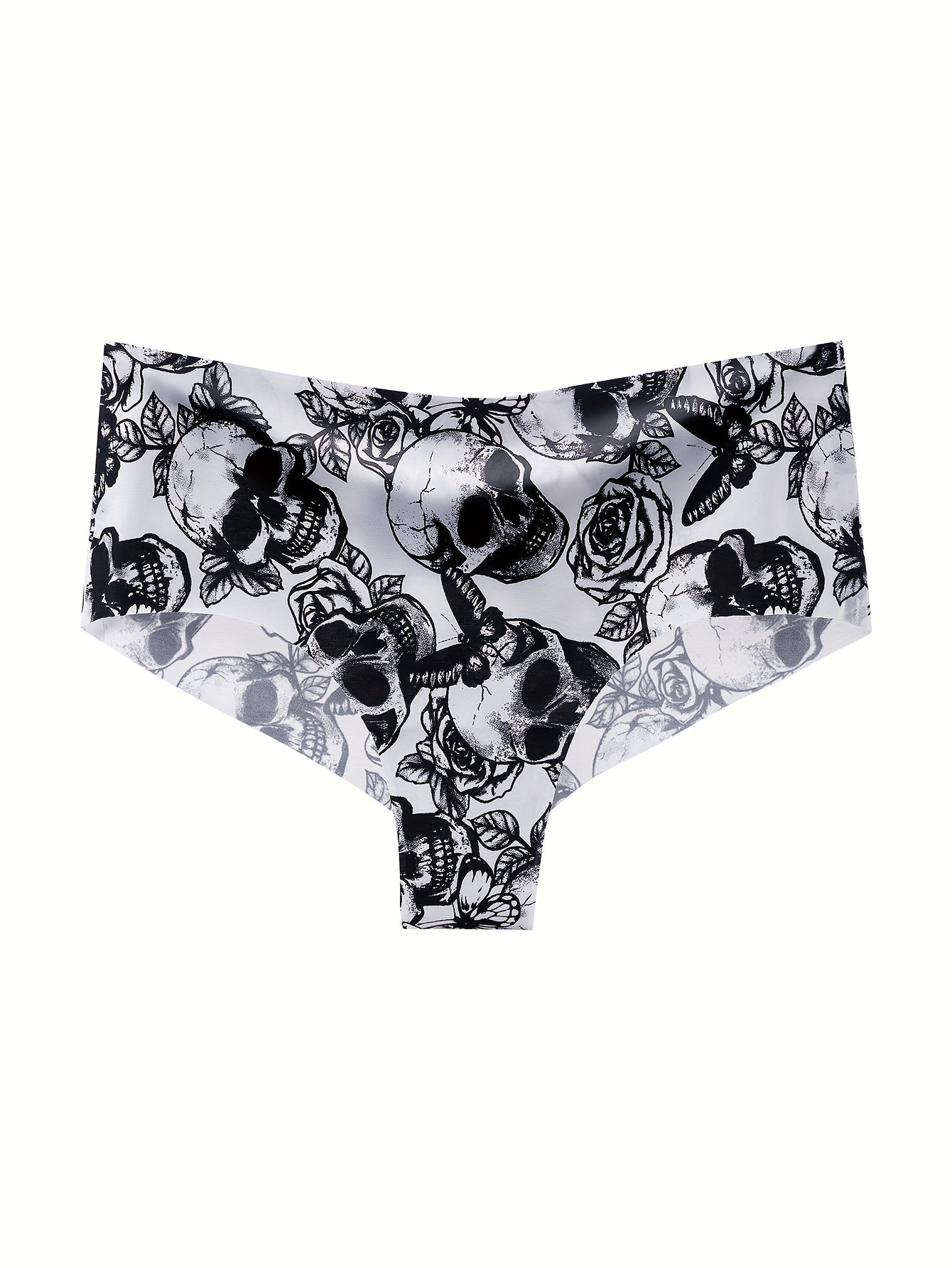 6 Pcs Goth Print Briefs