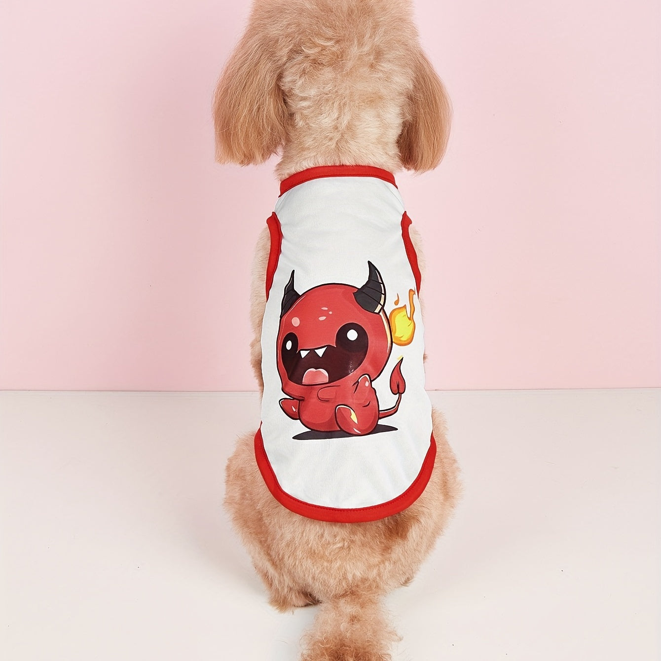 Devil Graphic Vest For Dog And Cat