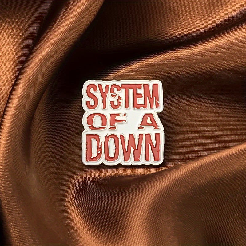 'System Of A Down' Enamel Pin