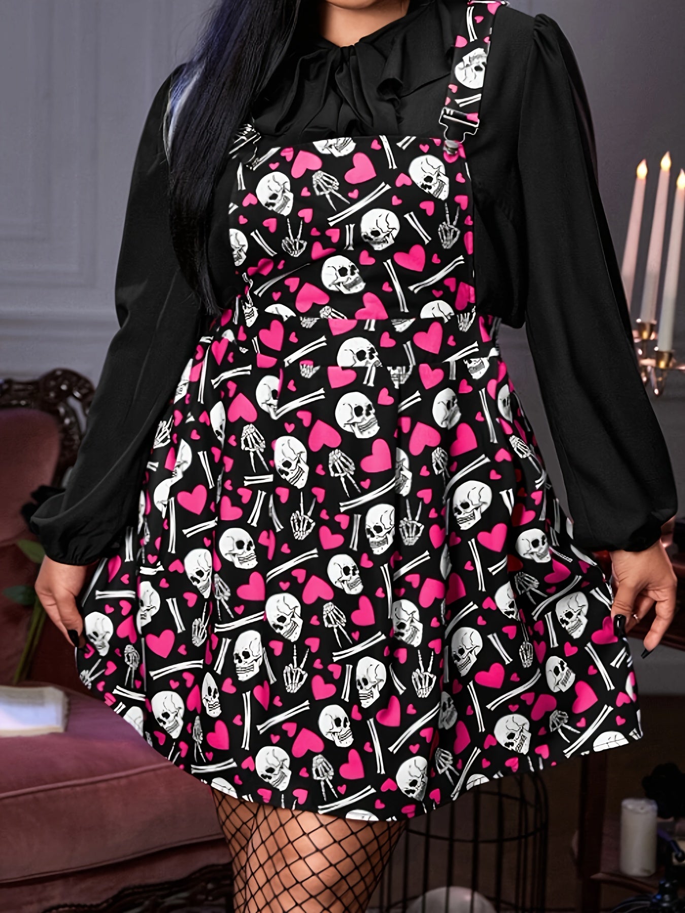 Plus Size Gothic Dress