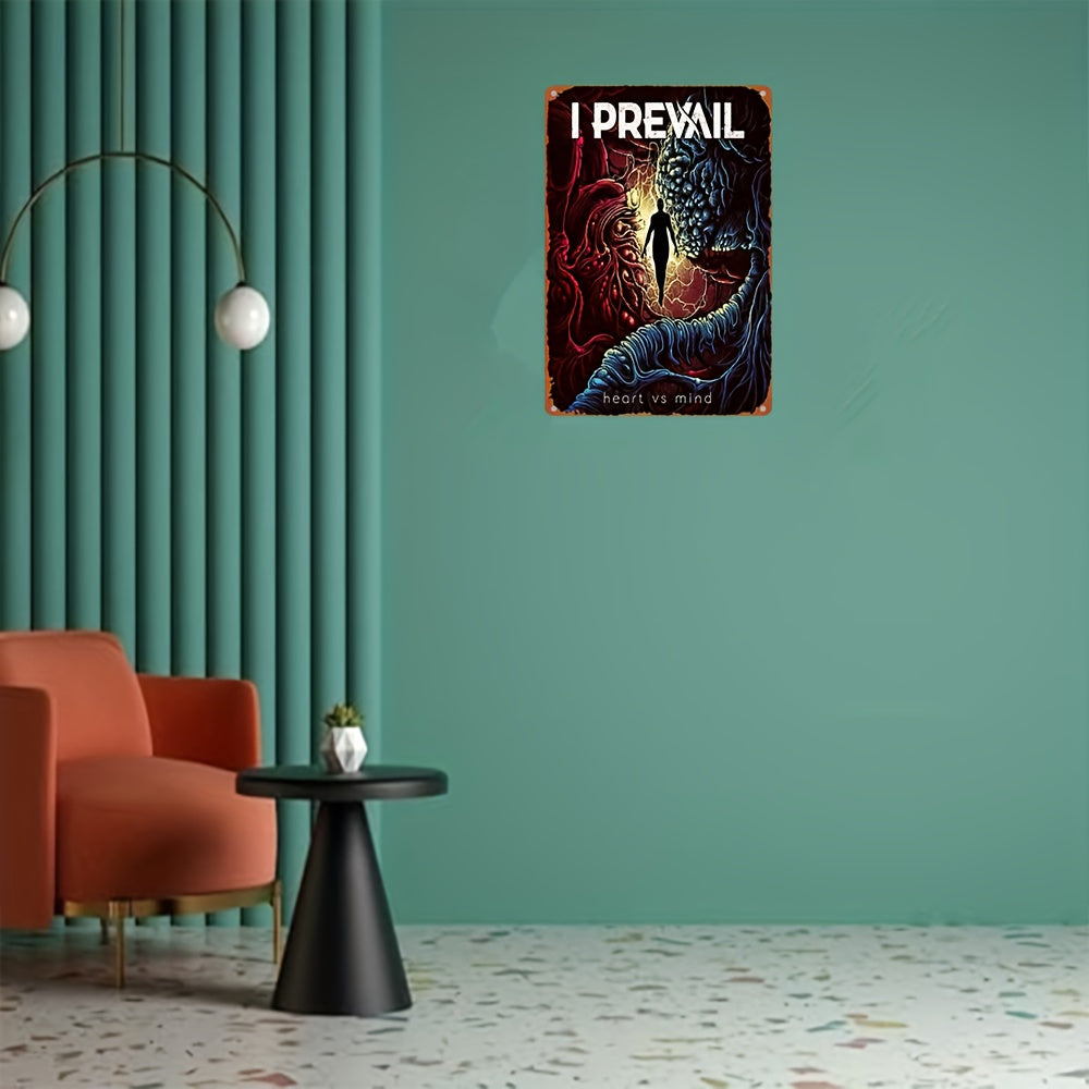 I Prevail retro aluminum sign