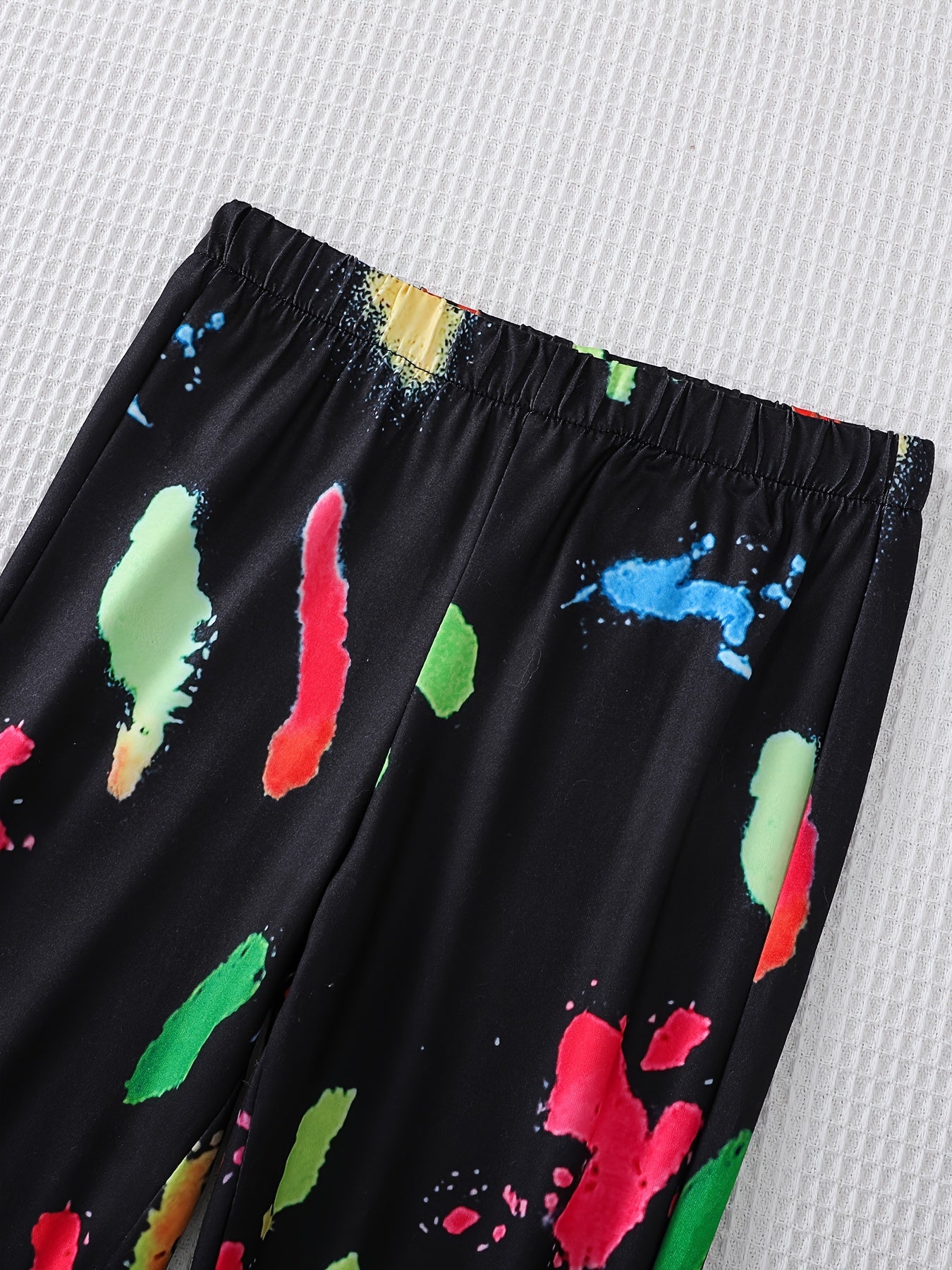 Graffiti Print T-shirt + Pants