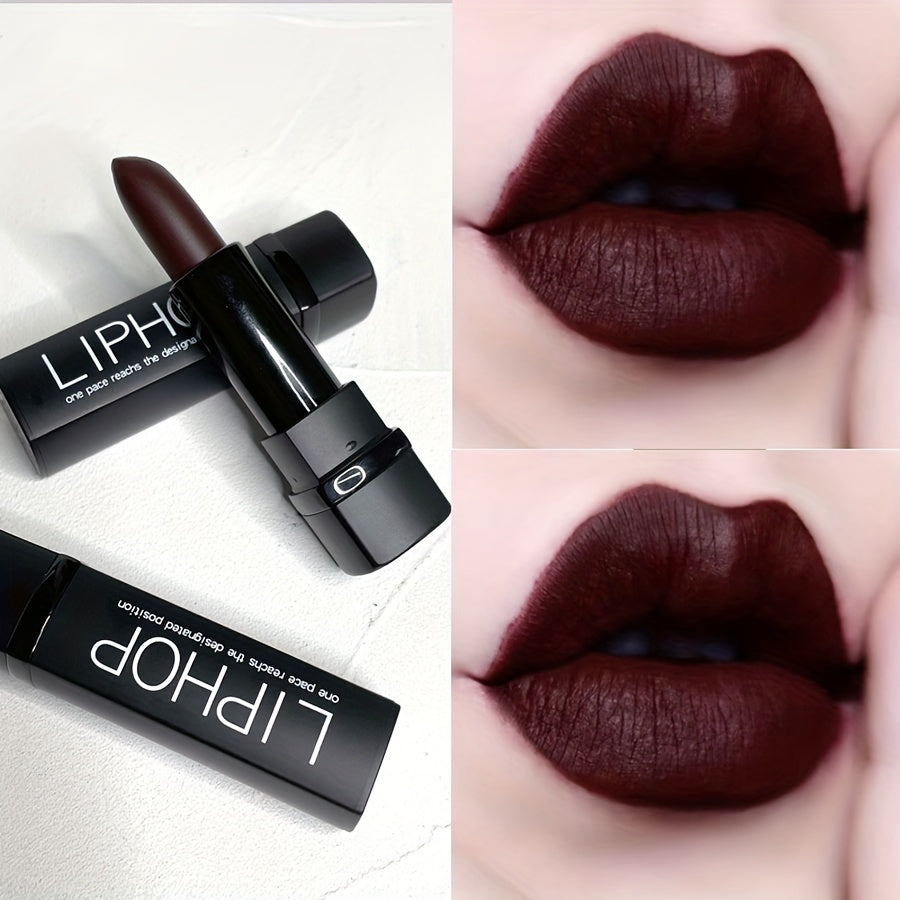 Dark Matte Chocolate Brown Lip Stick