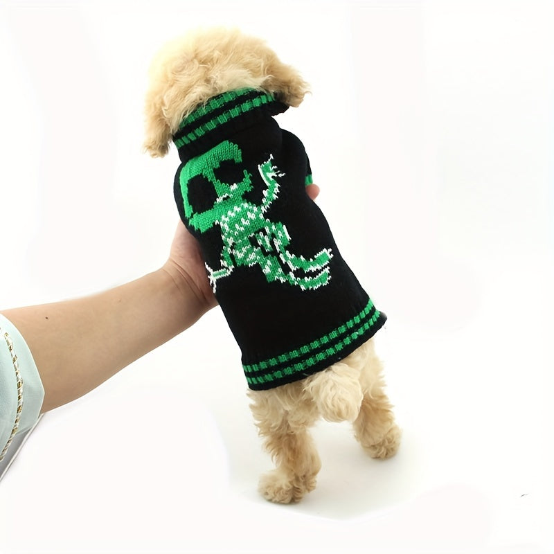 Skull sweater for dog or cat