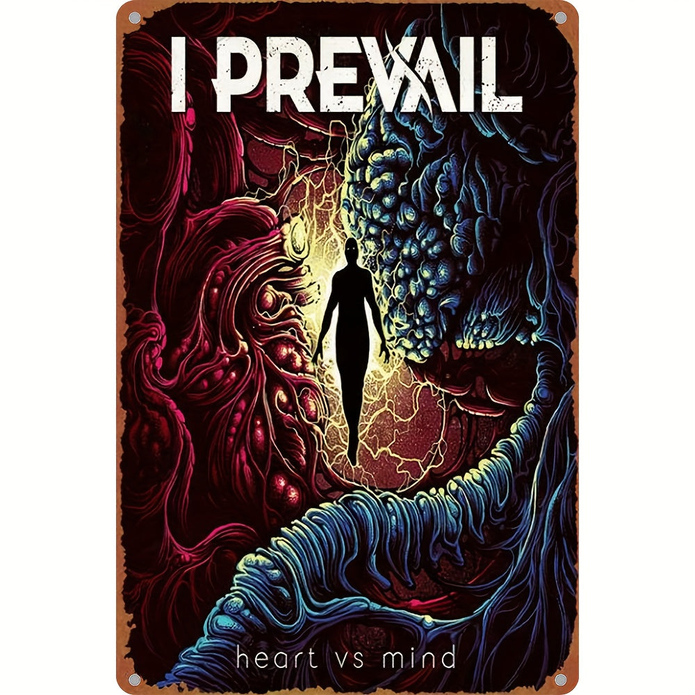 I Prevail retro aluminum sign