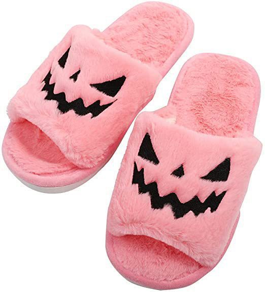 Lantern Pumpkin Slippers