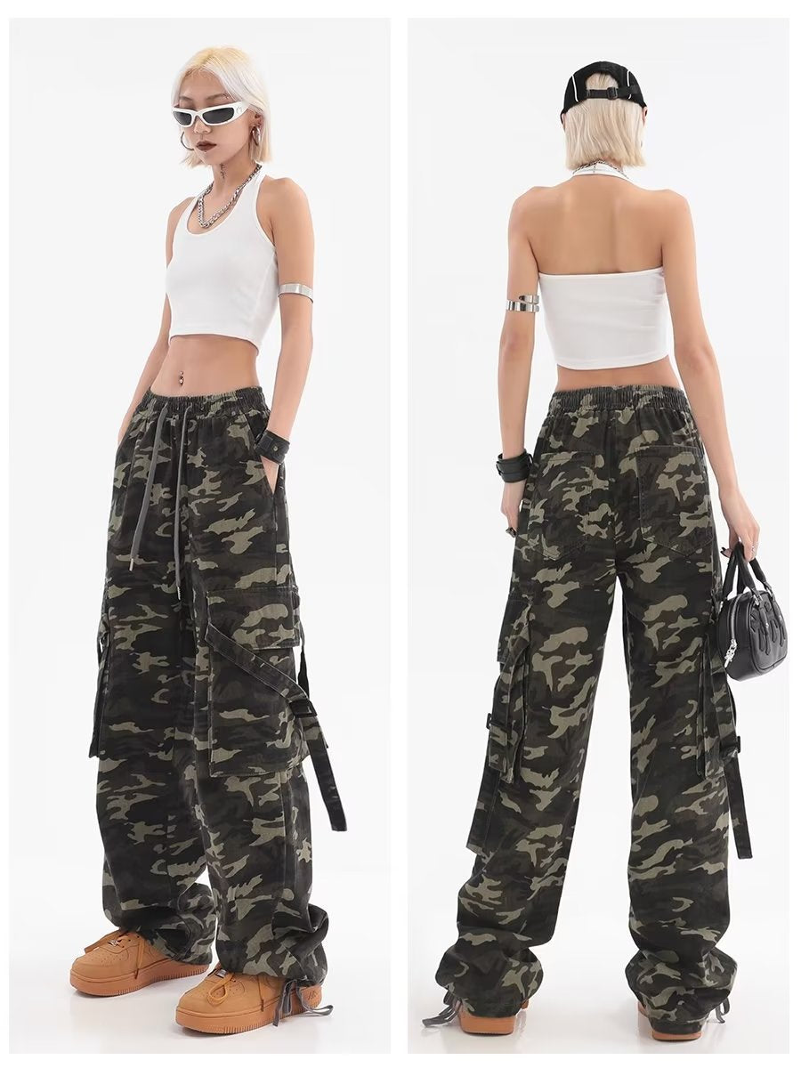 camouflage cargo pants