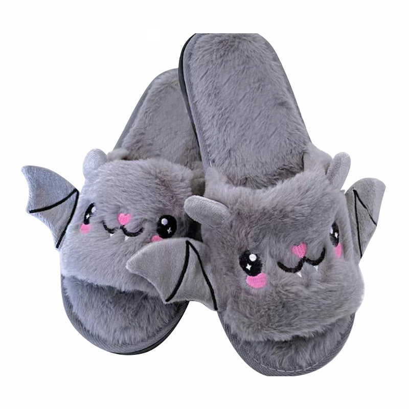 Fuzzy Demon Slippers