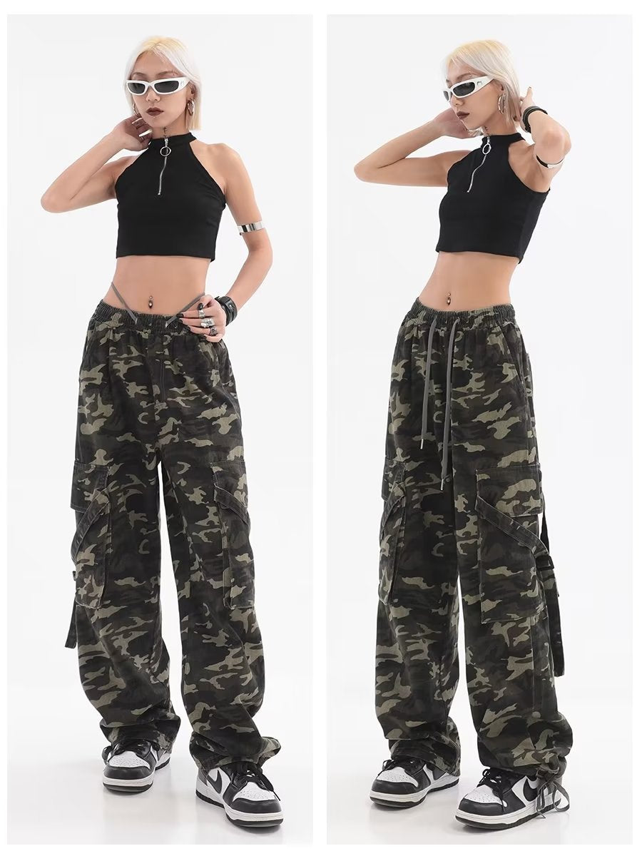 camouflage cargo pants