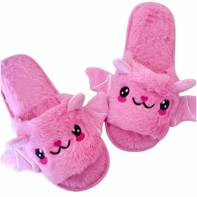 Fuzzy Demon Slippers