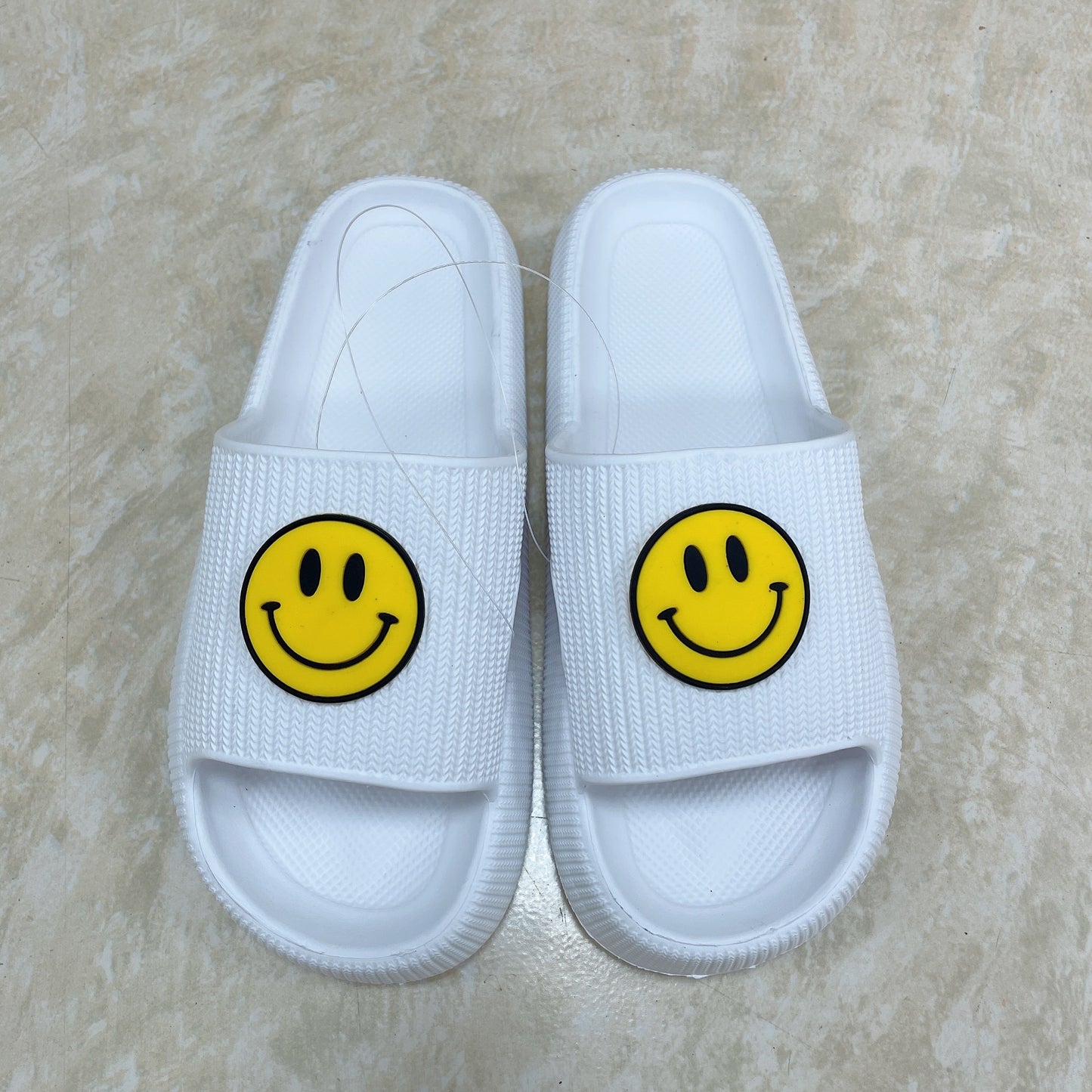 Smiley Face Thick Sole Sandals