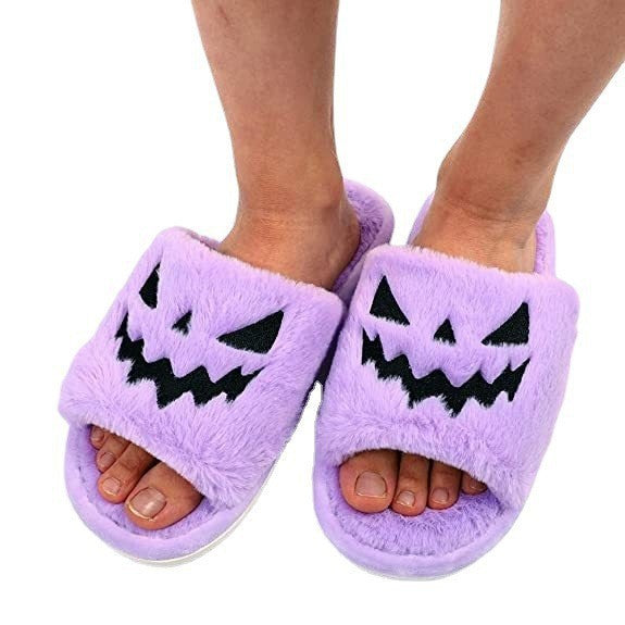 Lantern Pumpkin Slippers