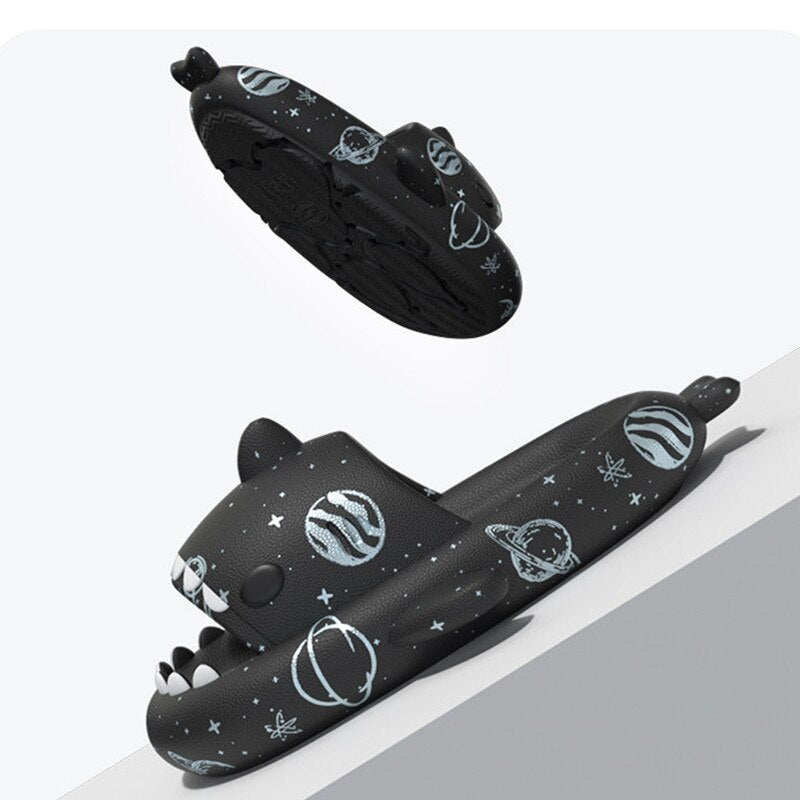 Galaxy Shark Sandals