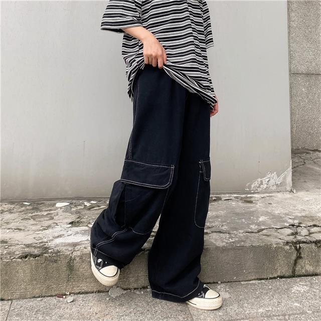 Goth Oversize Cargo Pants