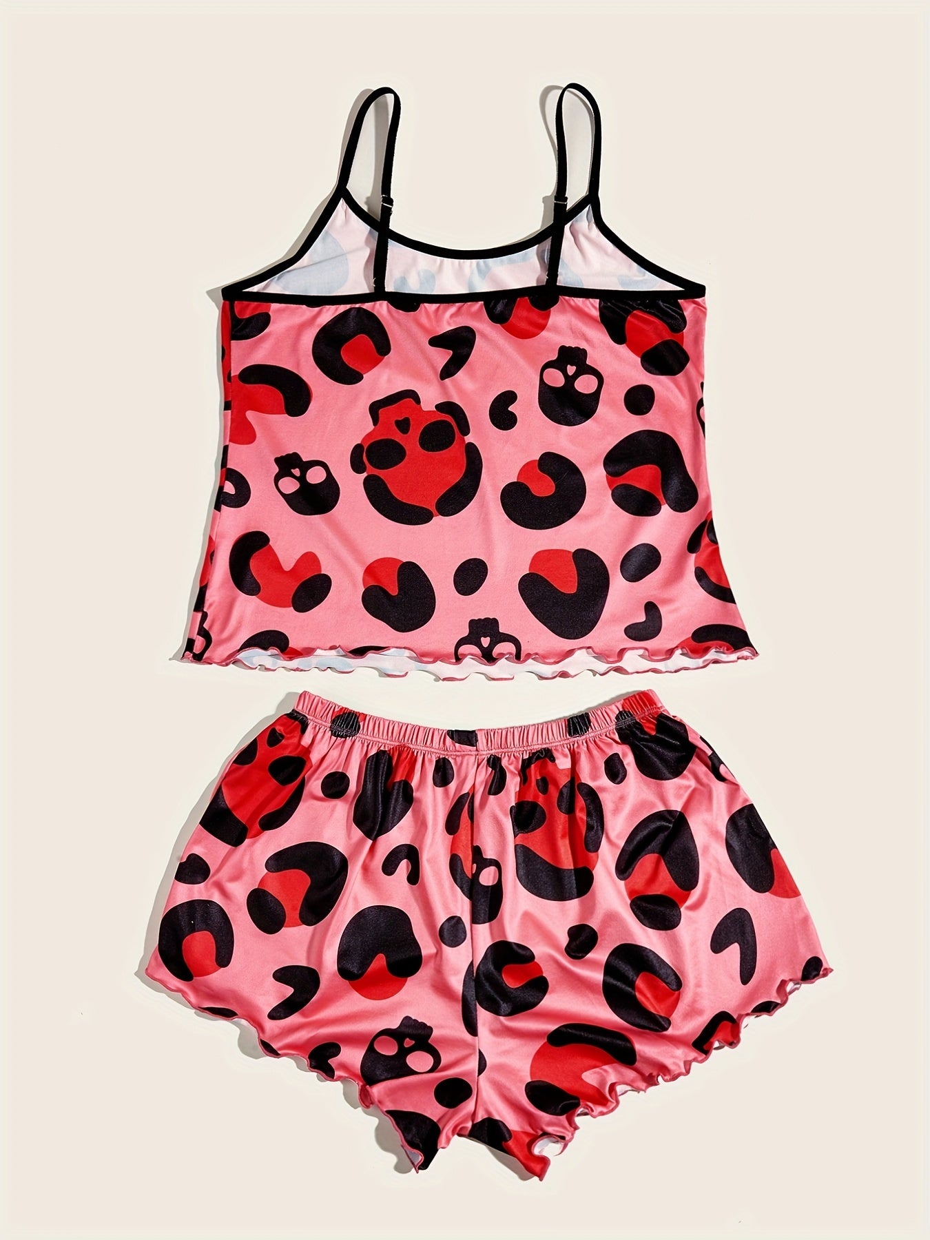 Skull Print Pajama Set