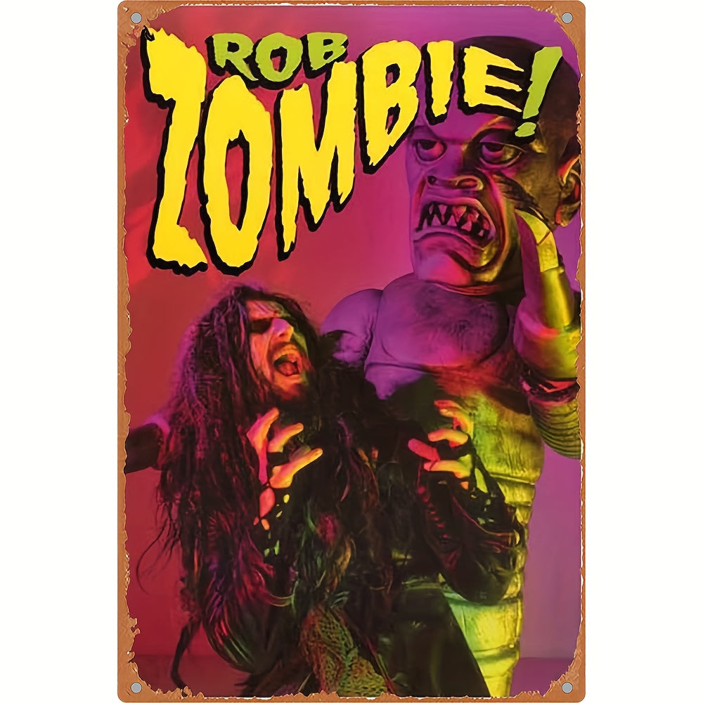 Rob Zombie Tin Sign