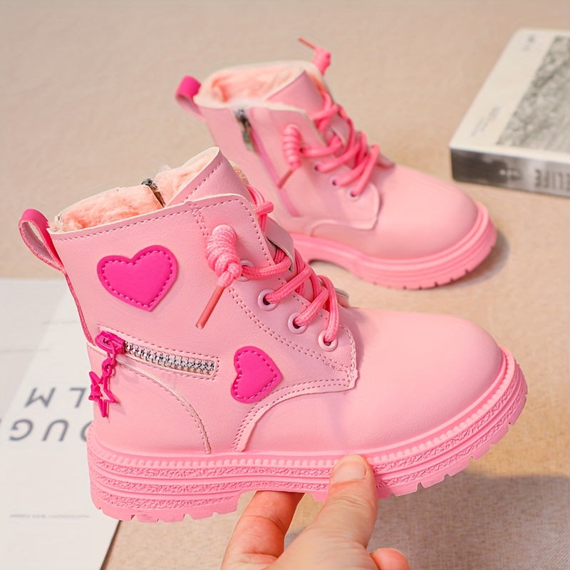 Girls Heart Boots