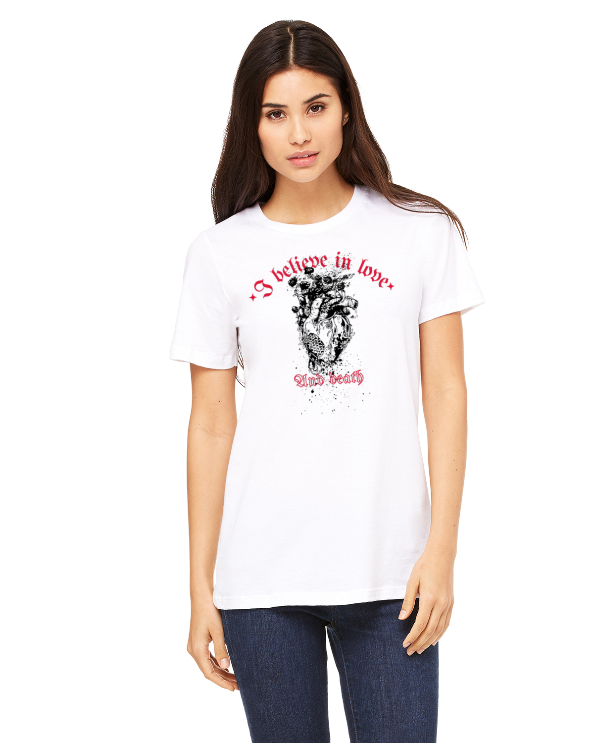 I BELIEVE IN LOVE AND DEATH T-shirt