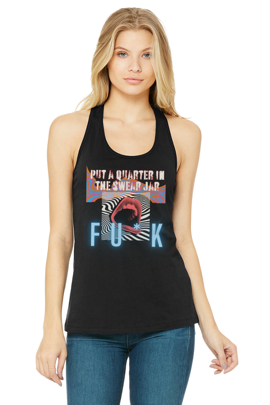 SWEAR JAR FU*K Racerback tank