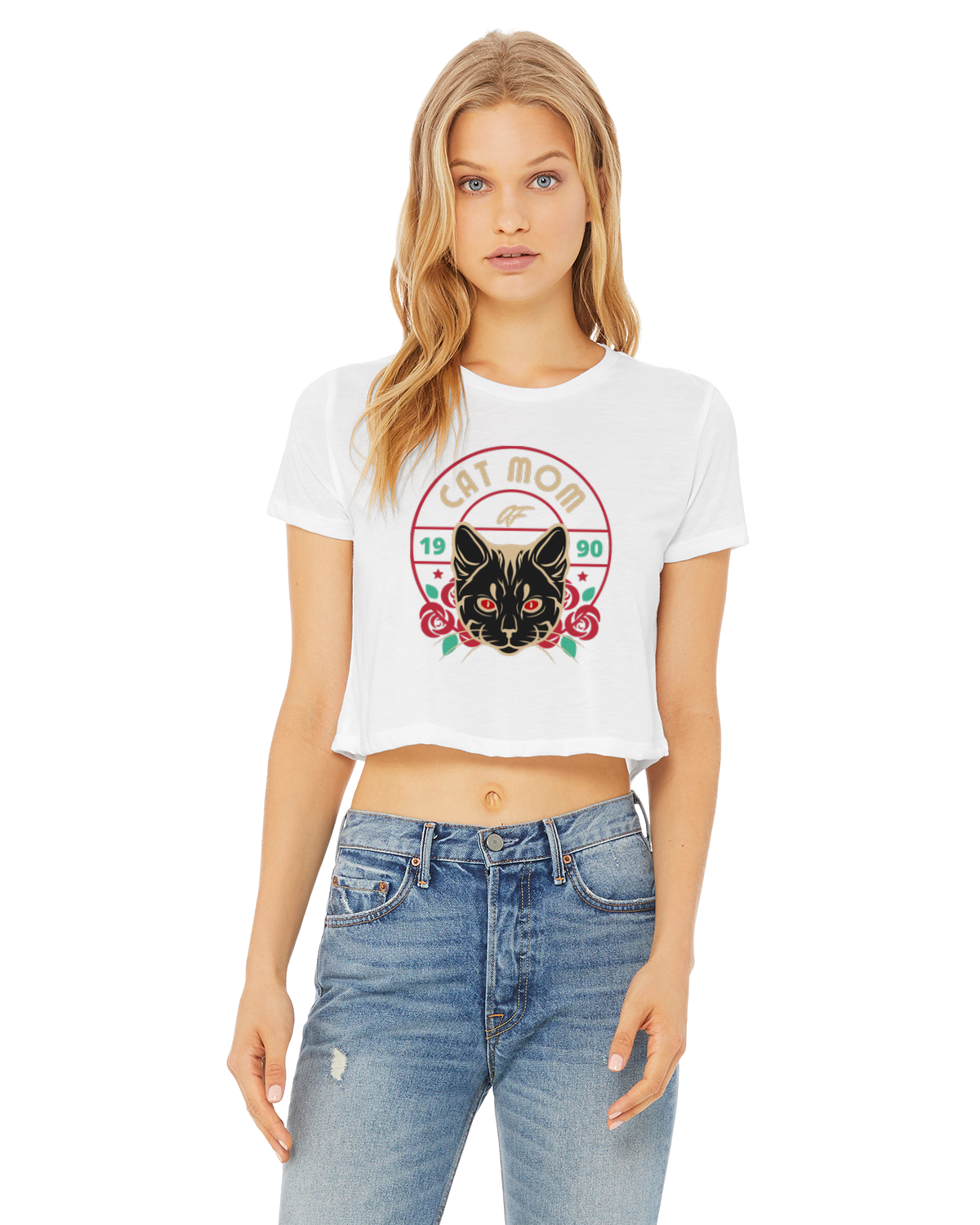 CAT MOM AF t-shirt