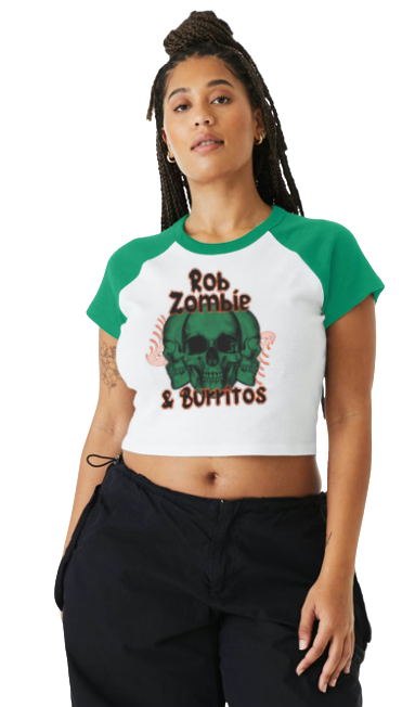 ROB ZOMBIE AND BURRITOS Baby Tee