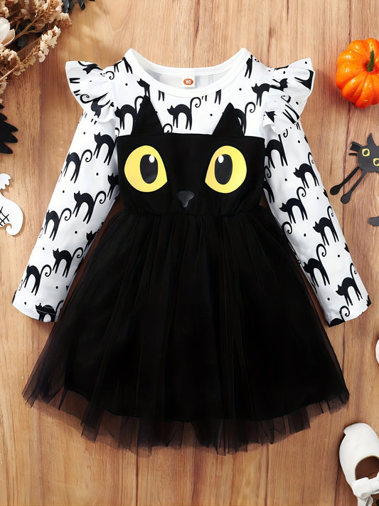 Baby Owl Cute Tutu Dress Set