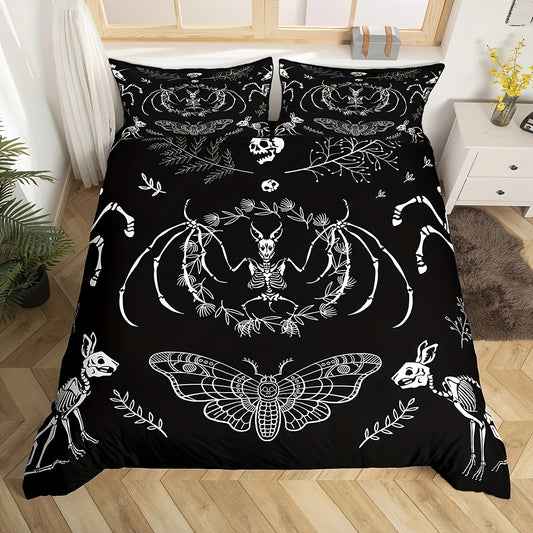 Gothic Skull Bed Set