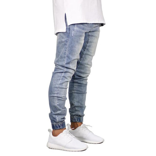 Men Comfortable Stretch Jean joggers