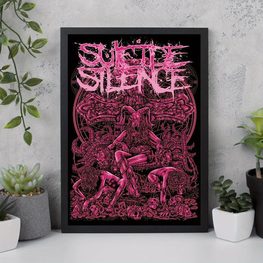 Suicide silence canvas poster