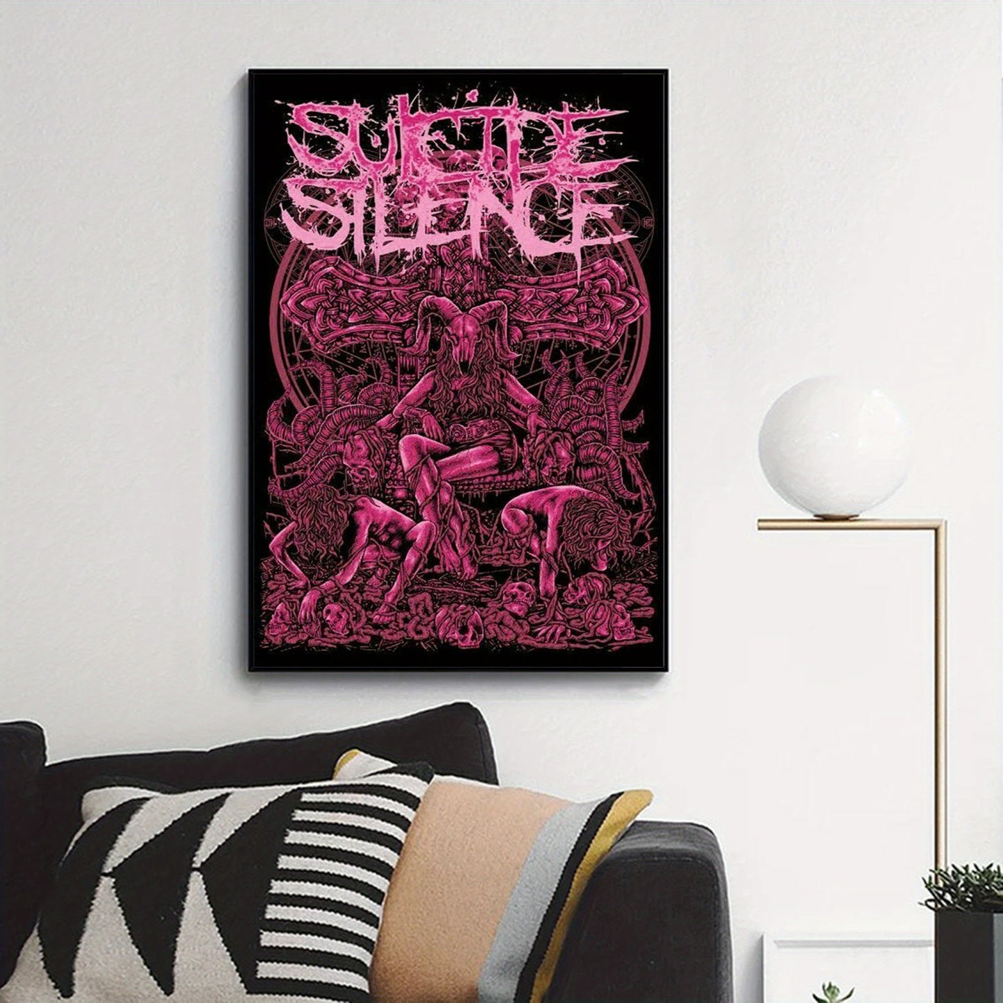 Suicide silence canvas poster