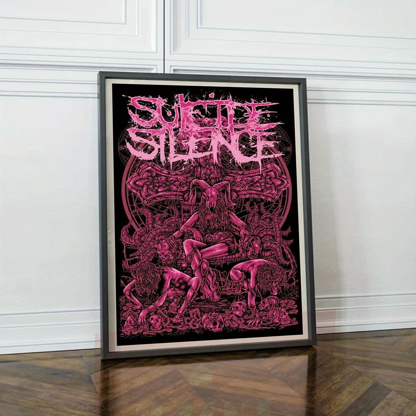 Suicide silence canvas poster