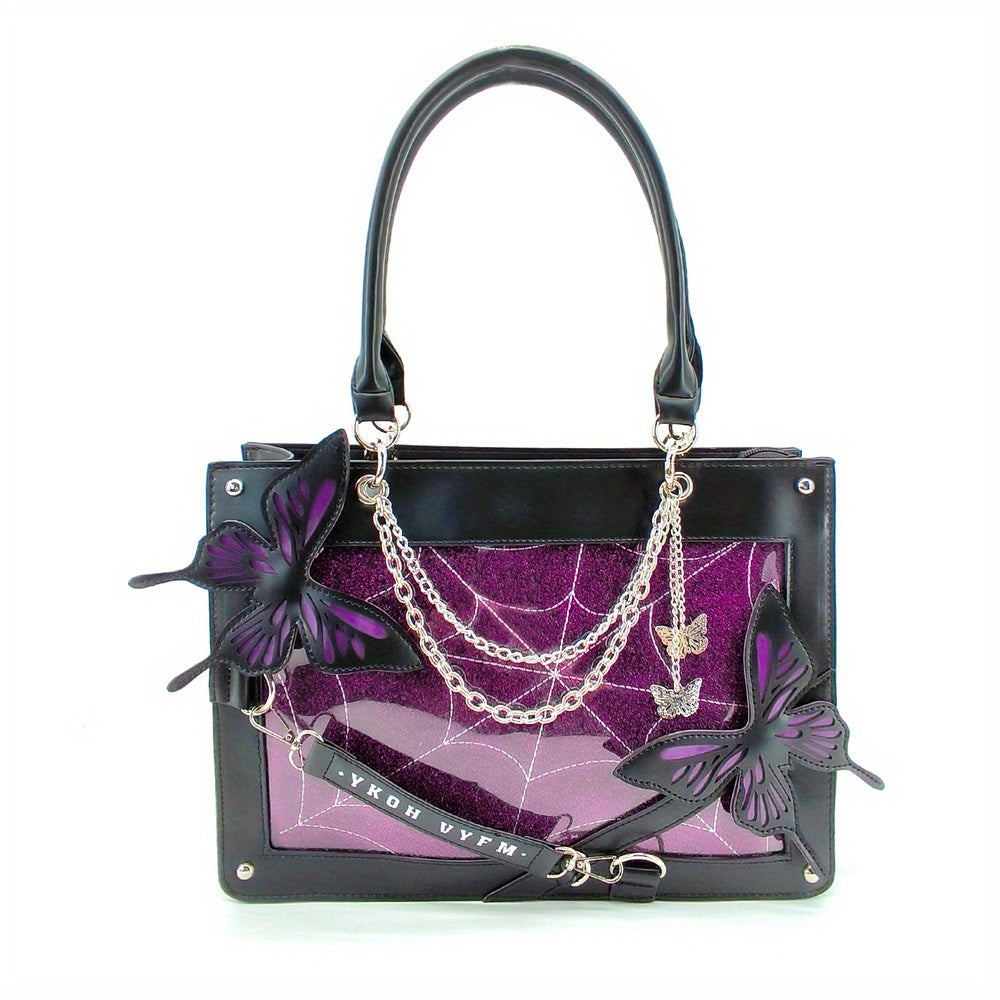 Gothic Butterfly Handbag