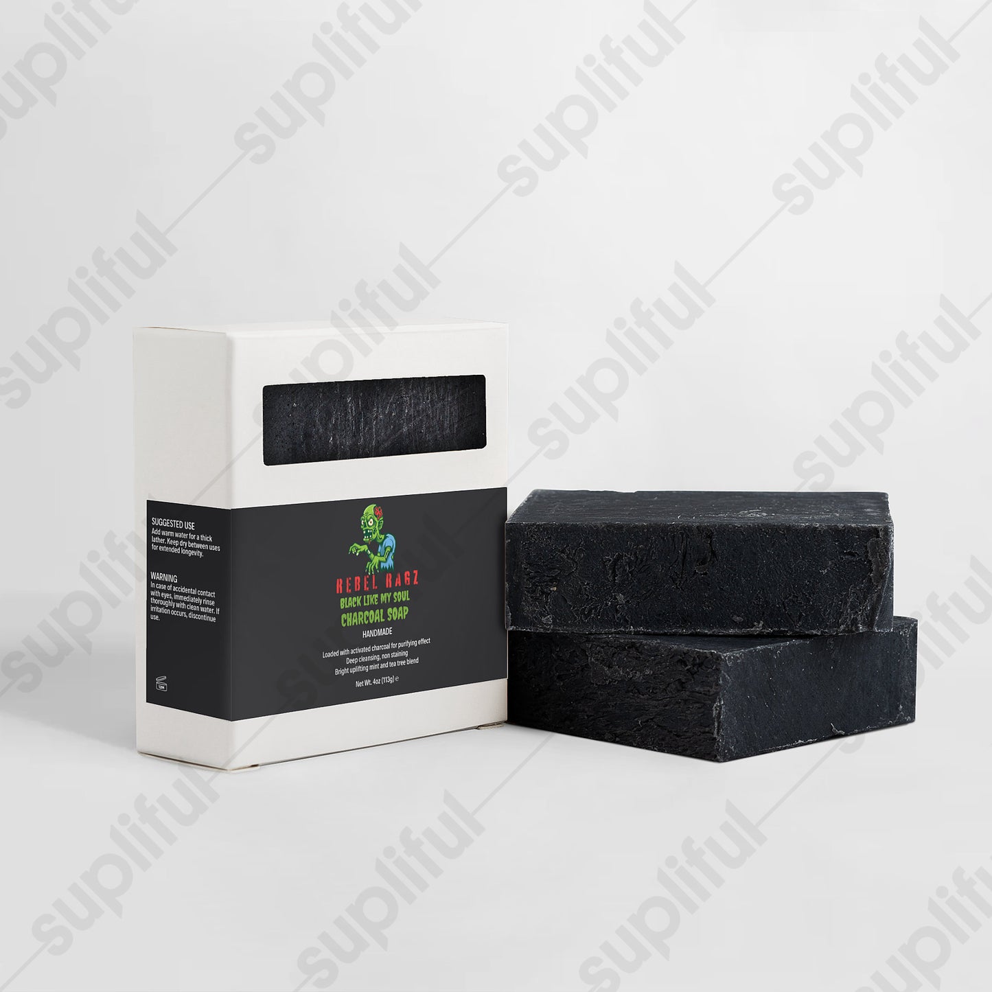 Black like my soul - Charcoal Soap