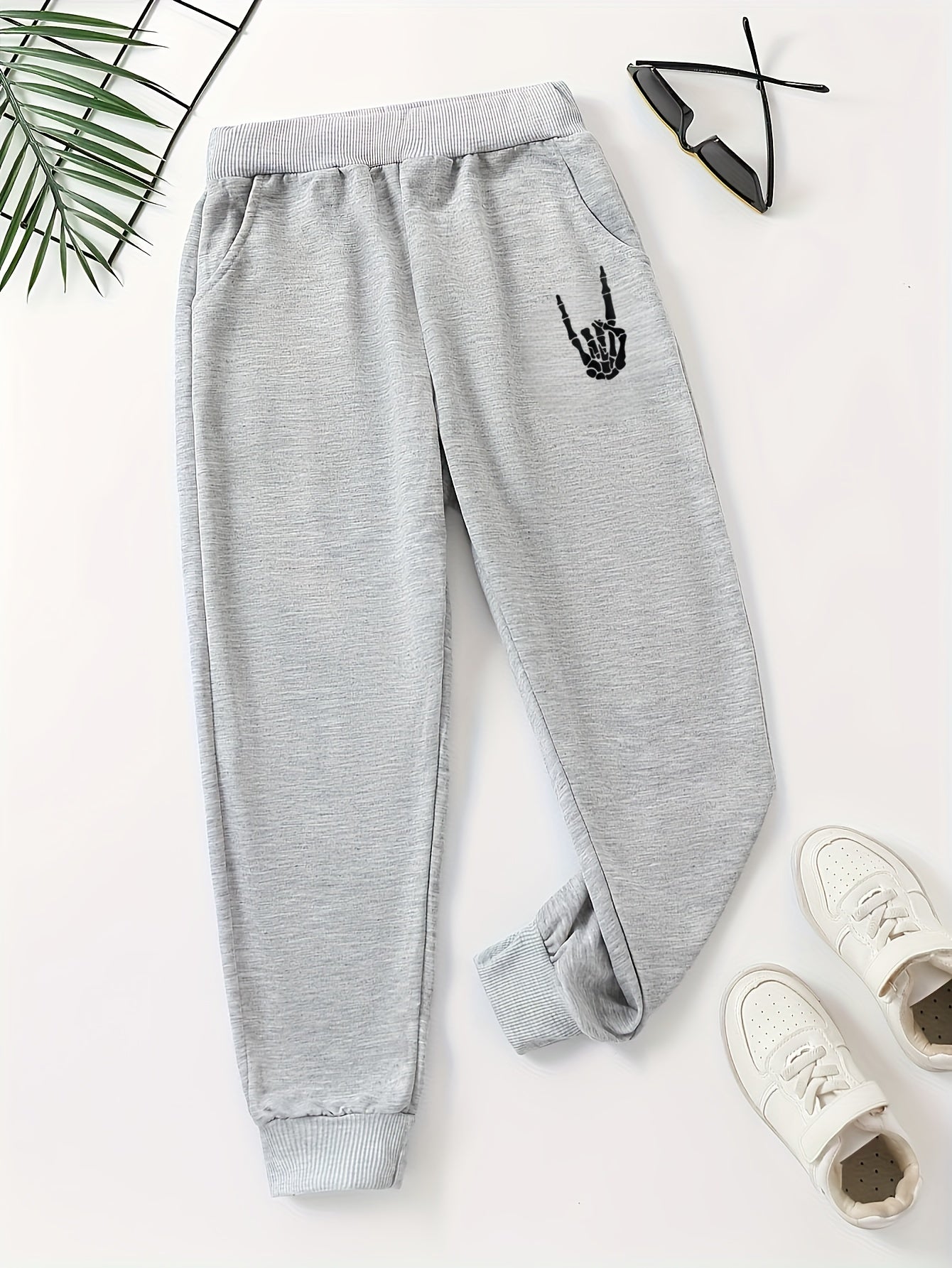 Boys' Skeleton Joggers