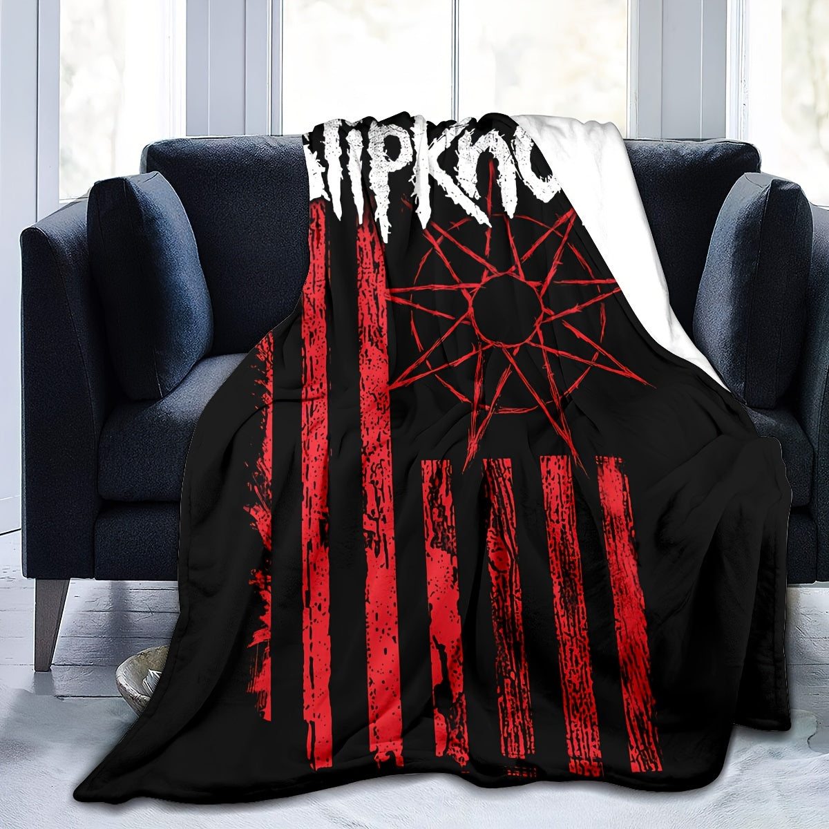 Slipknot Flannel Throw Blanket