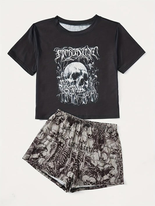 Women's Skull pajama set