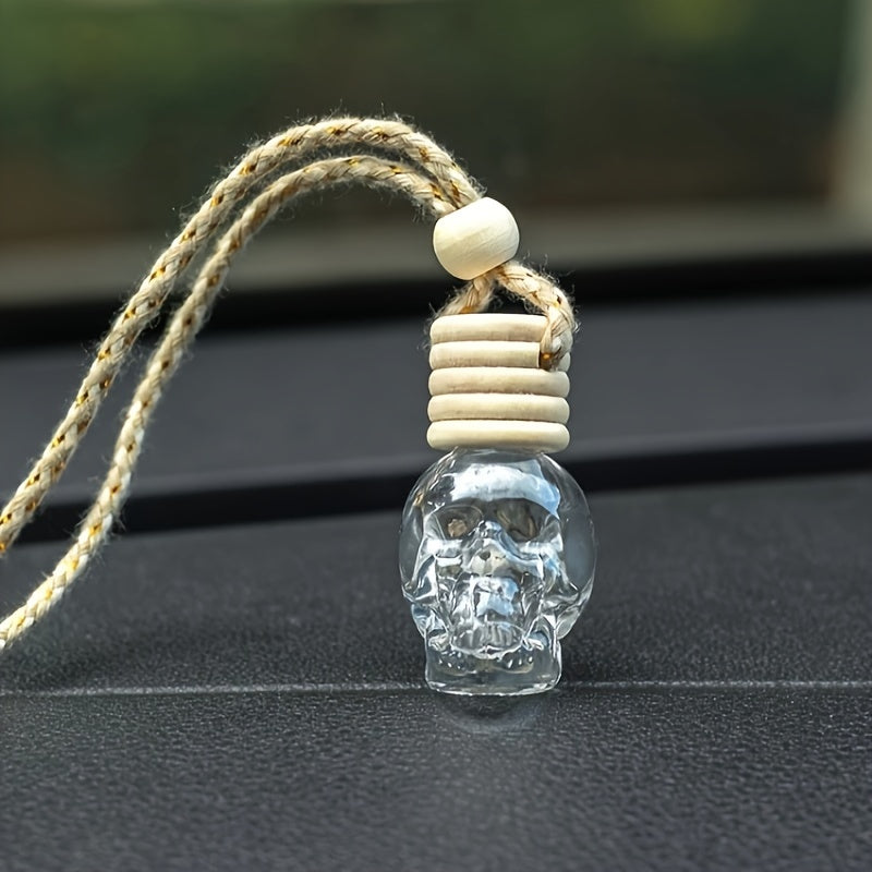 Skull Car Pendant Indoor Aromatherapy Bottle