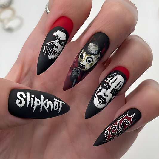 24pcs Slipknot Nail set