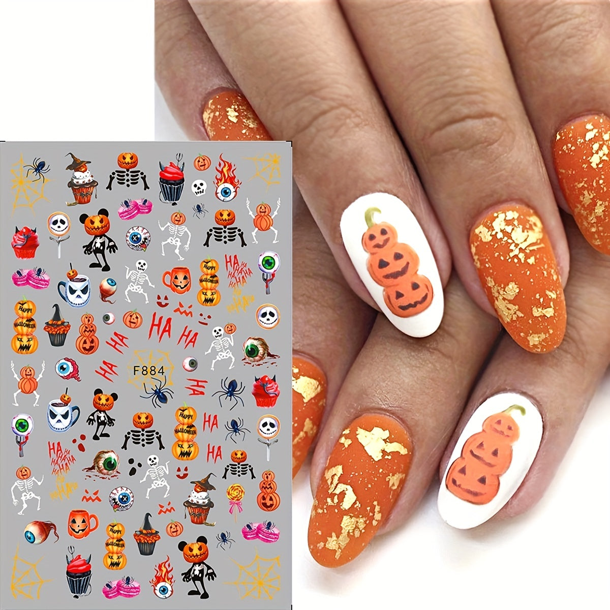 Halloween Nail Art Stickers