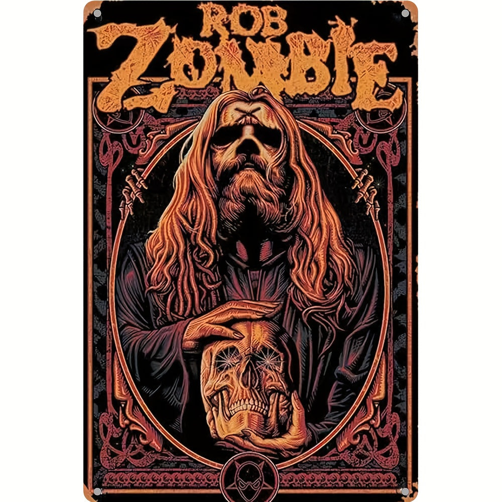 Rob Zombie Tin Sign