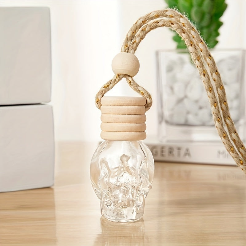 Skull Car Pendant Indoor Aromatherapy Bottle