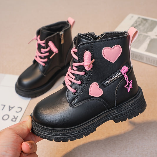 Girls Heart Boots