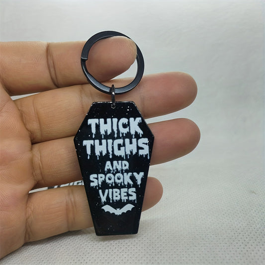 Tombstone Design Keychain